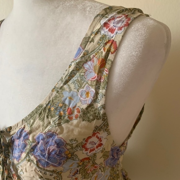 LF floral cropped tank top size S NWT - Picture 6 of 16